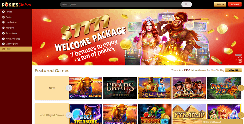 pokies parlour online casino