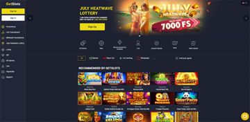 GetSlots Virtual Casino Games