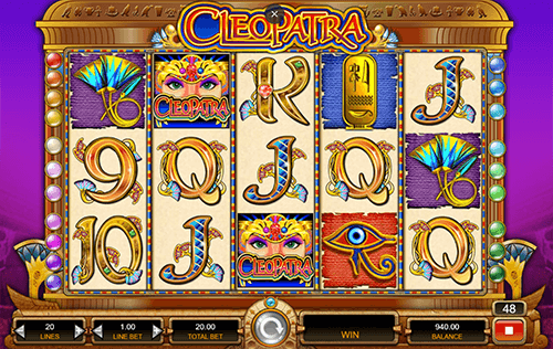 Cleopatra Wild Cleopatra Slot Gameplay
