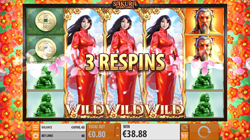 Sakura Fortune Slot Bonus Features 