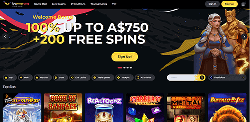 Boomerang Casino Rating Boomerang Mobile Casino