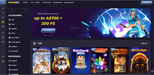 Powbet Casino Games 