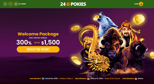 24pokies casino homepage