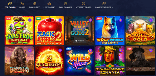 Joo Casino AUD Games 