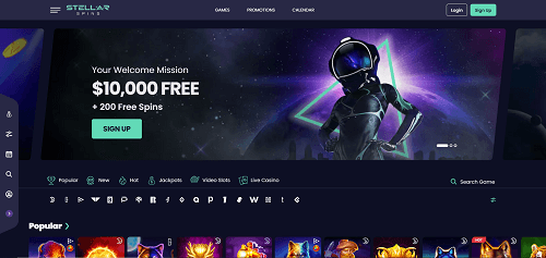 Stellar Spins Casino Review Australia