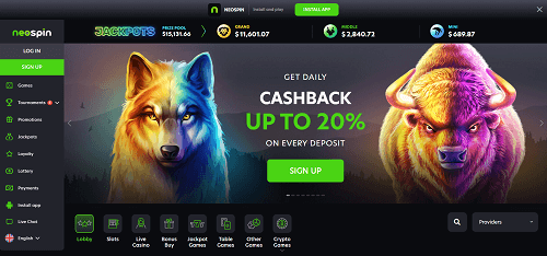 Neospin Welcome Bonus Neospin Casino Bonus Codes