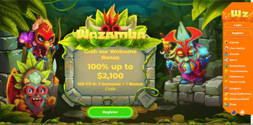 Wazamba Casino on the browser Wazamba Casino Desktop