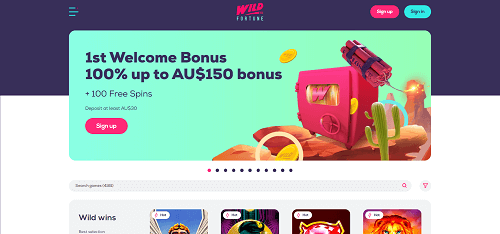 Wild Fortune Casino Bonuses 