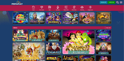 PrimaPlay Casino Games