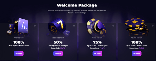 Lucky 7even 1st Deposit Bonus