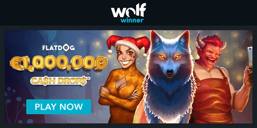 Flatdog Cash Drop at Wolf Winner Casino