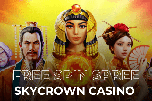 SkyCrown Casino Free Spin Spree