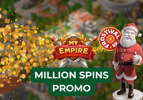 MyEmpire Casino Million Frostival Spins Promotion