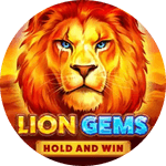 Lion Gems: Hold and Win Pokie Logo
