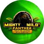 Mighty Wild: Panther Pokie Logo