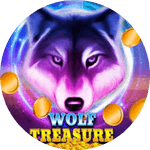 Wolf Treasure Pokie Logo