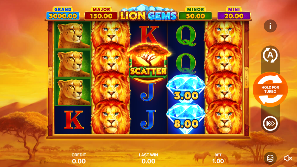 Lion Gems Online Pokie Casino Game Lion Gems Online Pokie Casino Game